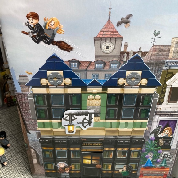 LEGO Harry Potter Wizarding Duels Potter vs Malfoy Pop Up Scenes Barely Used - Picture 12 of 12
